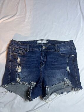 Torrid Distressed Denim Shorts